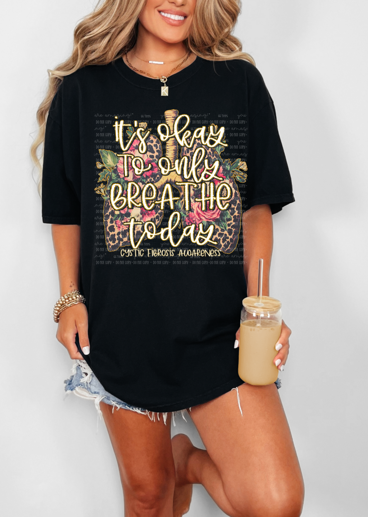 Breathe Today Cystic Fibrosis Awareness Tee